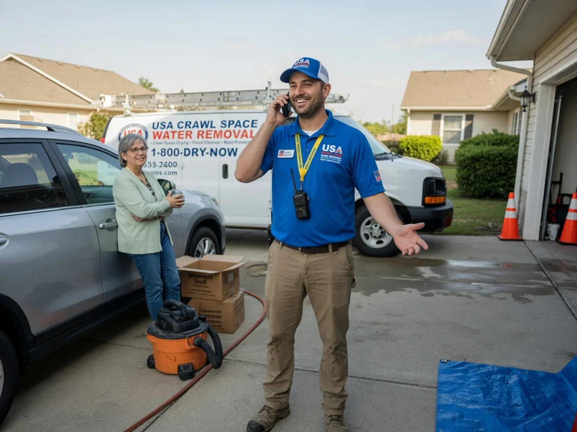 Crawl Space Water Removal Galesville, MD FAQs